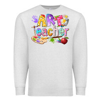 Oatmeal Heather art teacher Premium Sweatshirt - texasbilliewilder