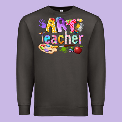 Art Teacher Premium Sweatshirt Designed By Texasbilliewilder