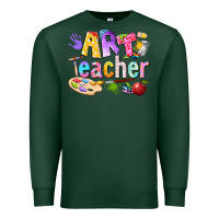 Sports Green art teacher Premium Sweatshirt - texasbilliewilder