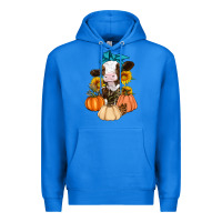 True Royal Cow Fall Pumpkin Premium Hoodie - Artiststas