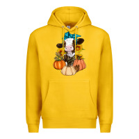 Lemon Cow Fall Pumpkin Premium Hoodie - Artiststas