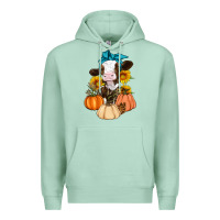 Seafoam Cow Fall Pumpkin Premium Hoodie - Artiststas