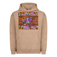 Pigment Burro mama bear sunflowers purple Urban Hoodie - Jasminsmagicworld