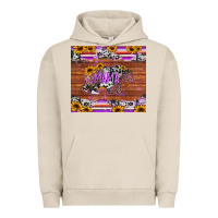 Pigment French Oak mama bear sunflowers purple Urban Hoodie - Jasminsmagicworld