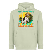 Matcha life is better with a beagle Heavyweight Hoodie - texasbilliewilder