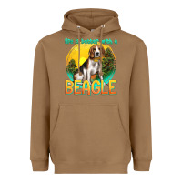 Toasted Coconut life is better with a beagle Heavyweight Hoodie - texasbilliewilder