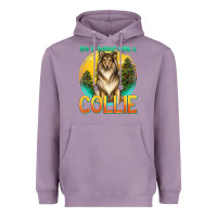 Lavender life is better with a collie Heavyweight Hoodie - texasbilliewilder