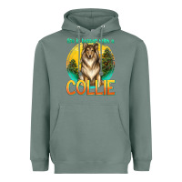 Sage life is better with a collie Heavyweight Hoodie - texasbilliewilder