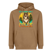 Toasted Coconut life is better with a collie Heavyweight Hoodie - texasbilliewilder