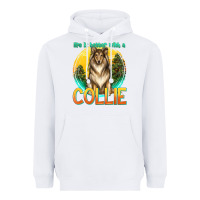 White life is better with a collie Heavyweight Hoodie - texasbilliewilder
