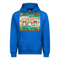 Cobalt summer gnomes Urban Hoodie - Artiststas