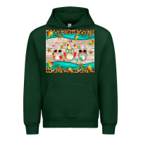 Forest Green summer gnomes Urban Hoodie - Artiststas