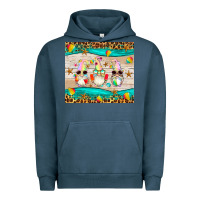 Pigment Midnight Navy summer gnomes Urban Hoodie - Artiststas