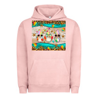 Pigment Salmon summer gnomes Urban Hoodie - Artiststas
