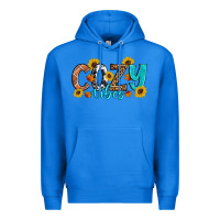 True Royal Cozy Vibes Fall Sunflowers Premium Hoodie - Artiststas