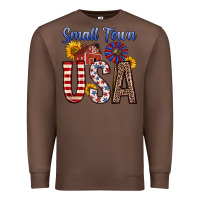 Chestnut small town usa Premium Sweatshirt - Zillion Design Studio
