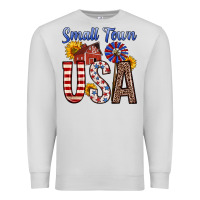 Dove Grey small town usa Premium Sweatshirt - Zillion Design Studio