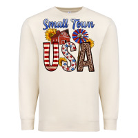 Sandshell small town usa Premium Sweatshirt - Zillion Design Studio