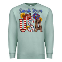Seafoam small town usa Premium Sweatshirt - Zillion Design Studio