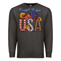 Smoke small town usa Premium Sweatshirt - Zillion Design Studio