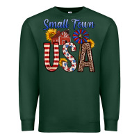 Sports Green small town usa Premium Sweatshirt - Zillion Design Studio