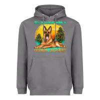 Storm life is better with a german shepherd Heavyweight Hoodie - texasbilliewilder