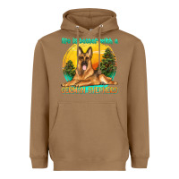 Toasted Coconut life is better with a german shepherd Heavyweight Hoodie - texasbilliewilder