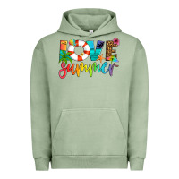 Pigment Oil Green love summer Urban Hoodie - Artiststas