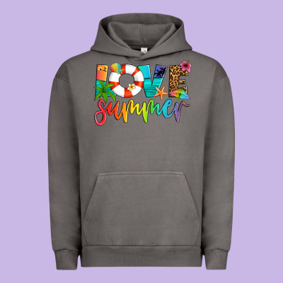 Love Summer Urban Hoodie Designed By Artiststas