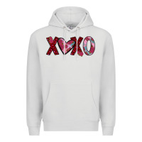 Dove Grey xoxo Premium Hoodie - JahusDesignShop