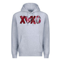 Heather Grey xoxo Premium Hoodie - JahusDesignShop