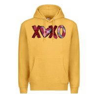 Mustard xoxo Premium Hoodie - JahusDesignShop