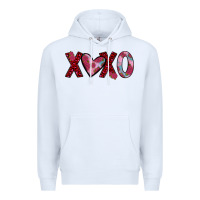 White xoxo Premium Hoodie - JahusDesignShop