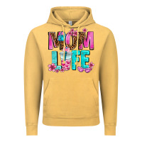 Vintage Mustard mom life Vintage Hoodie - AdoDesignShop