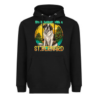 Black life is better with a st.bernard Heavyweight Hoodie - texasbilliewilder