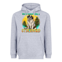 Heather Grey life is better with a st.bernard Heavyweight Hoodie - texasbilliewilder