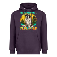 Plum life is better with a st.bernard Heavyweight Hoodie - texasbilliewilder