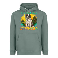 Sage life is better with a st.bernard Heavyweight Hoodie - texasbilliewilder