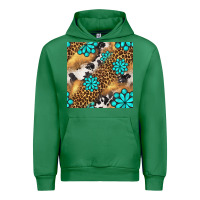 Emerald western turquoise gemstone seamless pattern Urban Hoodie - BundleAndBundleShop