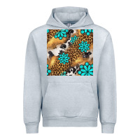Heather Grey western turquoise gemstone seamless pattern Urban Hoodie - BundleAndBundleShop