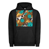 Pigment Black western turquoise gemstone seamless pattern Urban Hoodie - BundleAndBundleShop