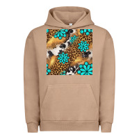 Pigment Burro western turquoise gemstone seamless pattern Urban Hoodie - BundleAndBundleShop