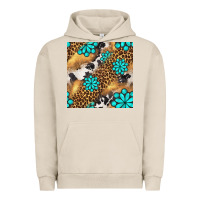 Pigment French Oak western turquoise gemstone seamless pattern Urban Hoodie - BundleAndBundleShop