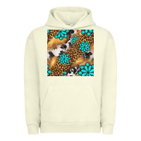 Pigment Pistachio western turquoise gemstone seamless pattern Urban Hoodie - BundleAndBundleShop