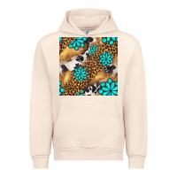 Sandshell western turquoise gemstone seamless pattern Urban Hoodie - BundleAndBundleShop