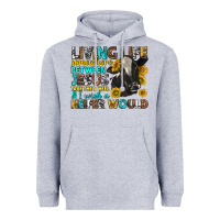 Heather Grey living life somewhere between jesus Heavyweight Hoodie - texasbilliewilder
