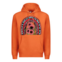 Carrot valentines sunflower rainbow Premium Hoodie - JahusDesignShop