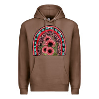 Chestnut valentines sunflower rainbow Premium Hoodie - JahusDesignShop