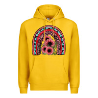Lemon valentines sunflower rainbow Premium Hoodie - JahusDesignShop