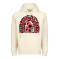 Sandshell valentines sunflower rainbow Premium Hoodie - JahusDesignShop